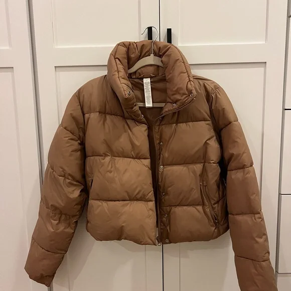 ALO Yoga Tan Puffer Jacket - Picture 3 of 4